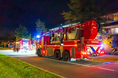 Brandweer rukt uit voor melding woningbrand in Oss