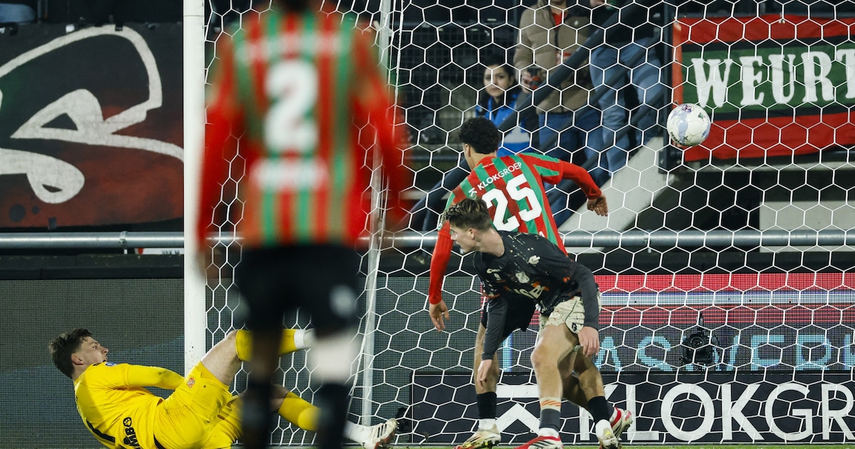 NEC wint nipt van FC Volendam en moet nog één horde nemen voor nieuwe bekerfinale
