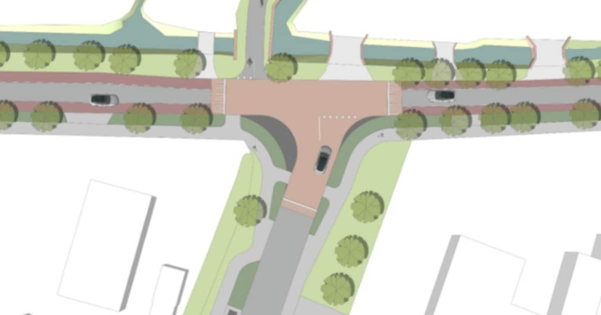 Kruispunt Nachtegaallaan-Dorpsweg in Maartensdijk wordt vernieuwd
