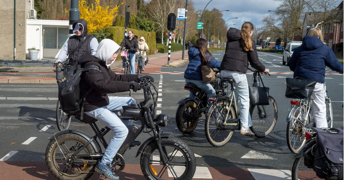 Kleine ingreep met groot resultaat: op deze kruising in Hengelo krijg je als fietser sneller groen