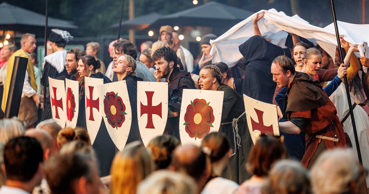Theaterspektakel Ridders & Juffers groot succes: producent Han denkt al na over een volgend stuk