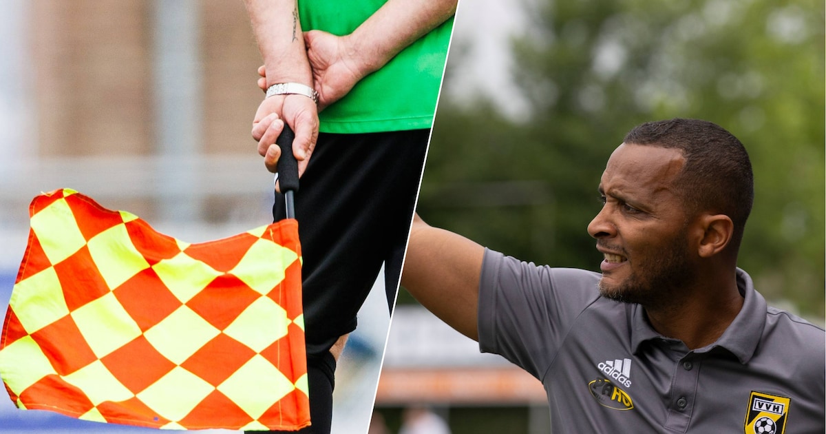 Scheidsrechter staakt duel nadat grens vlag naar hem gooit: ‘Op geen enkele manier goed te praten’