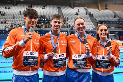 Marrit Steenbergen helpt estafetteploeg aan zilver, Tes Schouten grijpt net naast EK-medaille