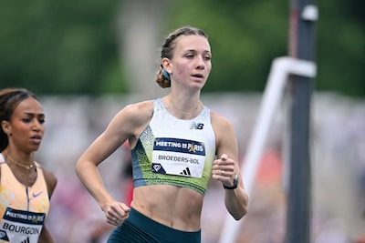 Net niet voor Femke Broeders-Bol op 800 meter in Londen: olympisch kampioene te sterk