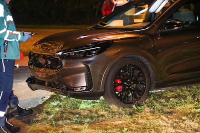 Flinke schade bij botsing op de Postweg in Lunteren