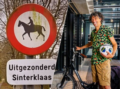 ‘Voer geen toeristen’: Wouter jaagt op de meest absurde verbodsborden van over de hele wereld