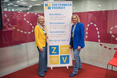 Zoetermeer Vooruit gaat verkiezingen in met twee lijsttrekkers