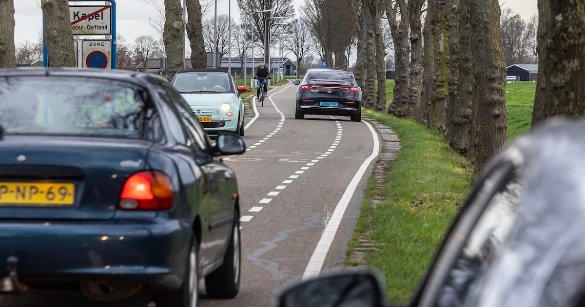 Gemeente trekt besluit in: Zouteveenseweg toch niet alleen voor bestemmingsverkeer