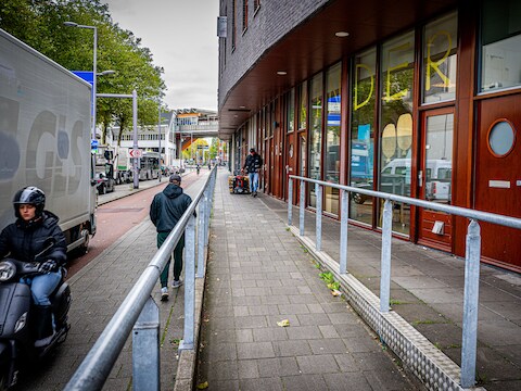 Het slachtoffer kwam de dader op de Brielselaan tegen.