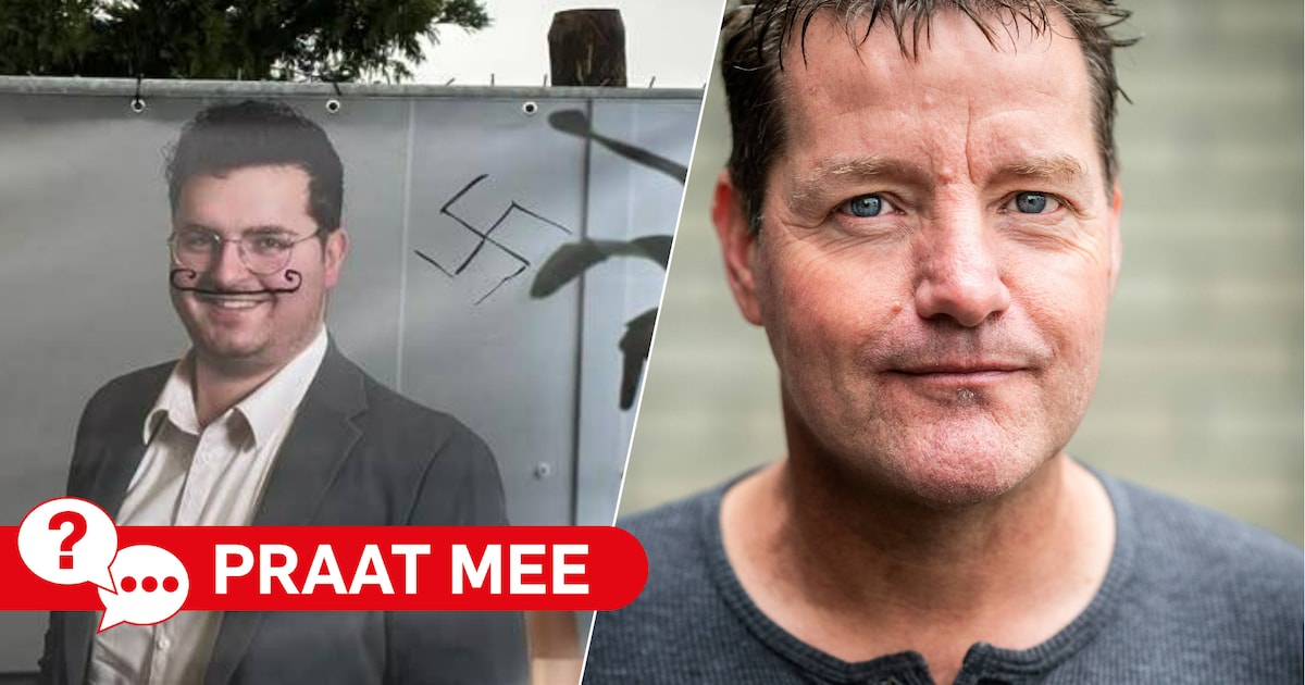 Verkiezingsposter bekladden of weghalen: niet te zwaar aan tillen of op jacht naar de daders?