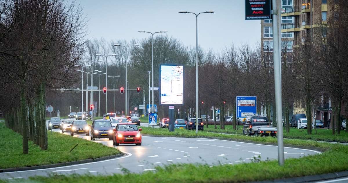 Let op! De N207 is donderdagavond afgesloten tussen Alphen en Nieuwkoop