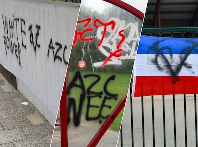 Racistische leuzen tegen asielbeleid opgedoken in Vroomshoop en Den Ham