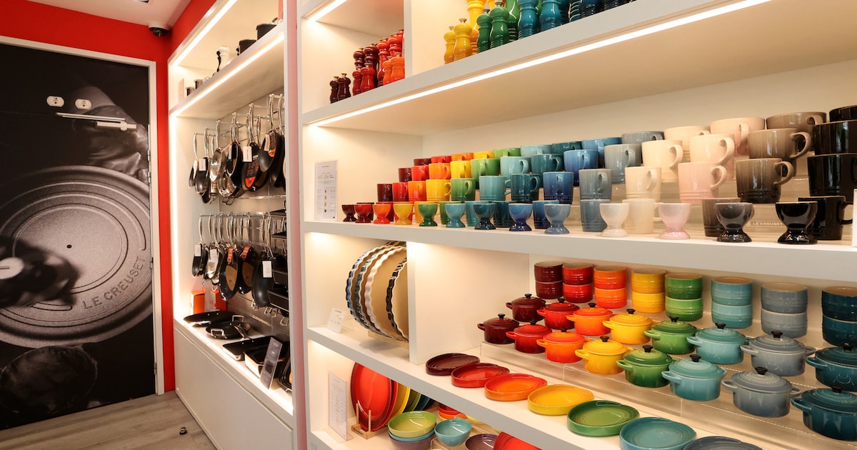 Kleurrijke pannenwinkel Le Creuset opent in Groningen