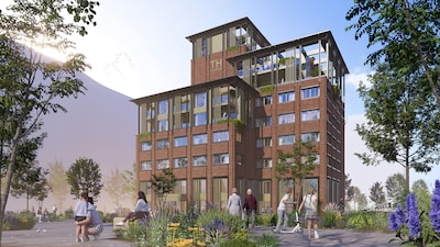 Ten Hag Makelaars vertrekt uit centrum Enschede en bouwt eigen pand om tot woontoren met 47 appartem