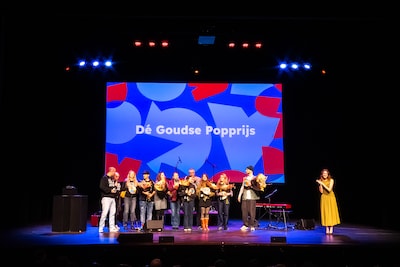 Manu van Kersbergen wint juryprijs tijdens Goudse Popprijs