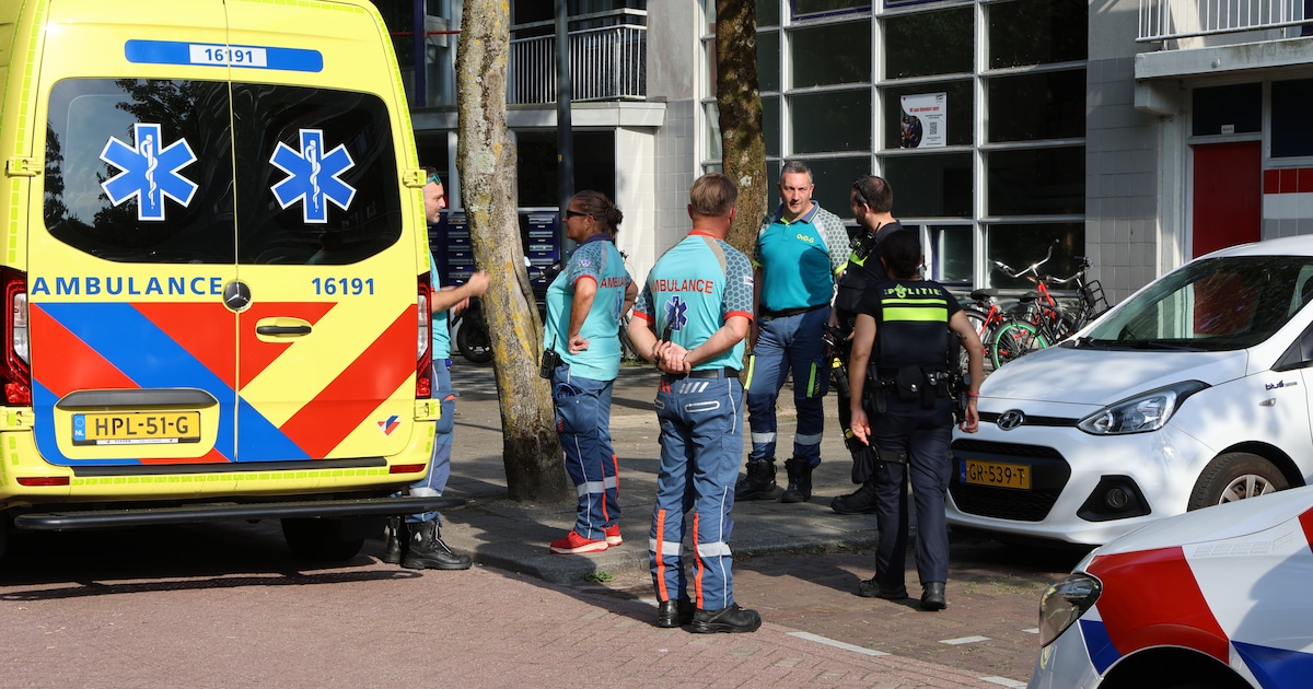 Ambulancemedewerker mishandeld aan Milanenhorst in Leiden, verdachte onbekend