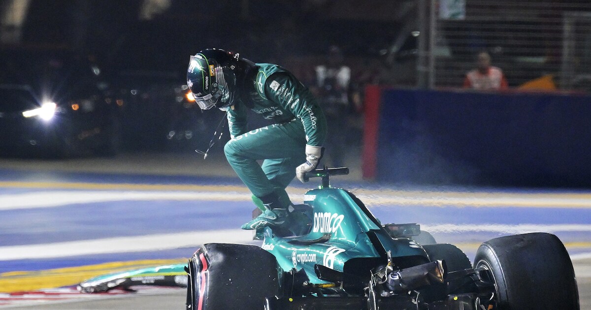 Lance Stroll mist Grand Prix van Singapore na zware crash in ...