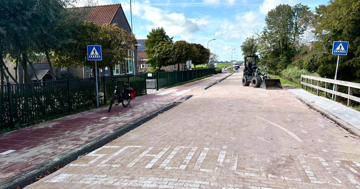 Opmeer werkt aan veiligere schoolzone in De Weere en plaatst verkeersdrempels