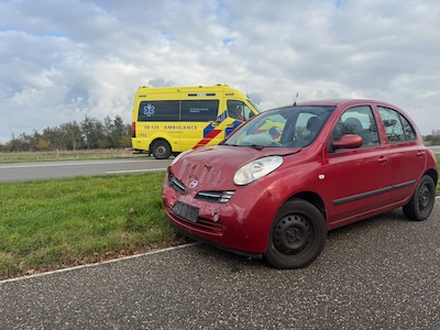 Veel schade na kop-staartbotsing op N325 bij Beek-Ubbergen