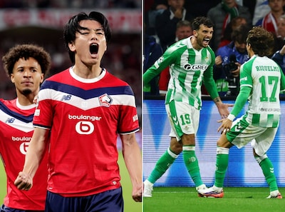 Goals van Ayase Ueda en Troy Parrott in Lille, rode kaart voor Ethan Mbappé