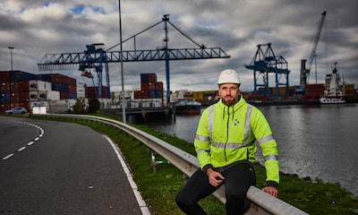Sjorder Mark (28) staakt voor hoger loon - en een beetje meer respect is ook welkom