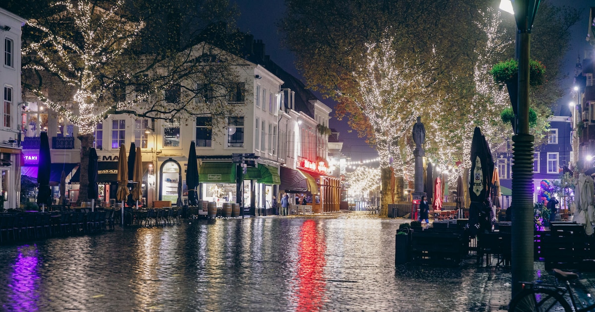 Sfeerverlichting in binnenstad Groningen hangt bijna