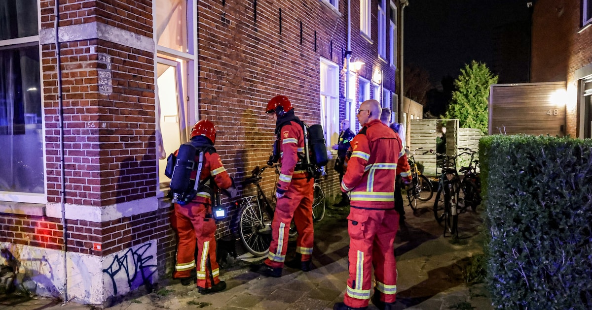 Rook in woning door pannetje op vuur, bewoners lagen nog te slapen