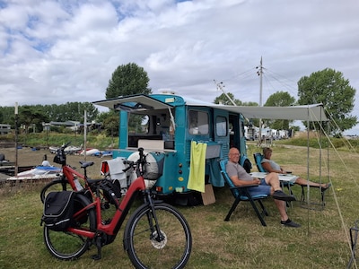Campinggasten vergapen zich aan kurkdroge jachthaven: ‘Het lijkt net Australië’