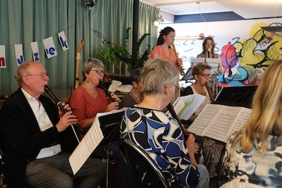 Altijd druk druk druk, maar als je weer tijd krijgt voor muziek is samenspelen magisch