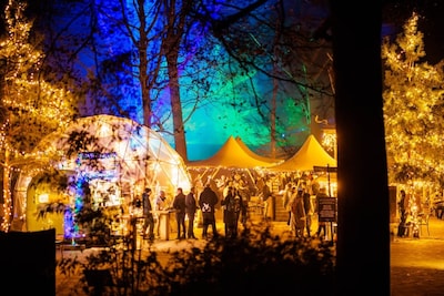 Na een stil jaar ontwaakt in Apenheul opnieuw een winterwereld vol licht en geluid