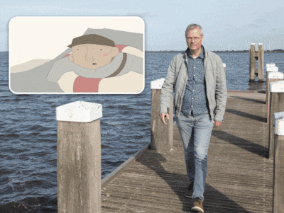 Juan ontwierp 25.000 tekeningen voor animatiefilm over afsluiting van de Zuiderzee