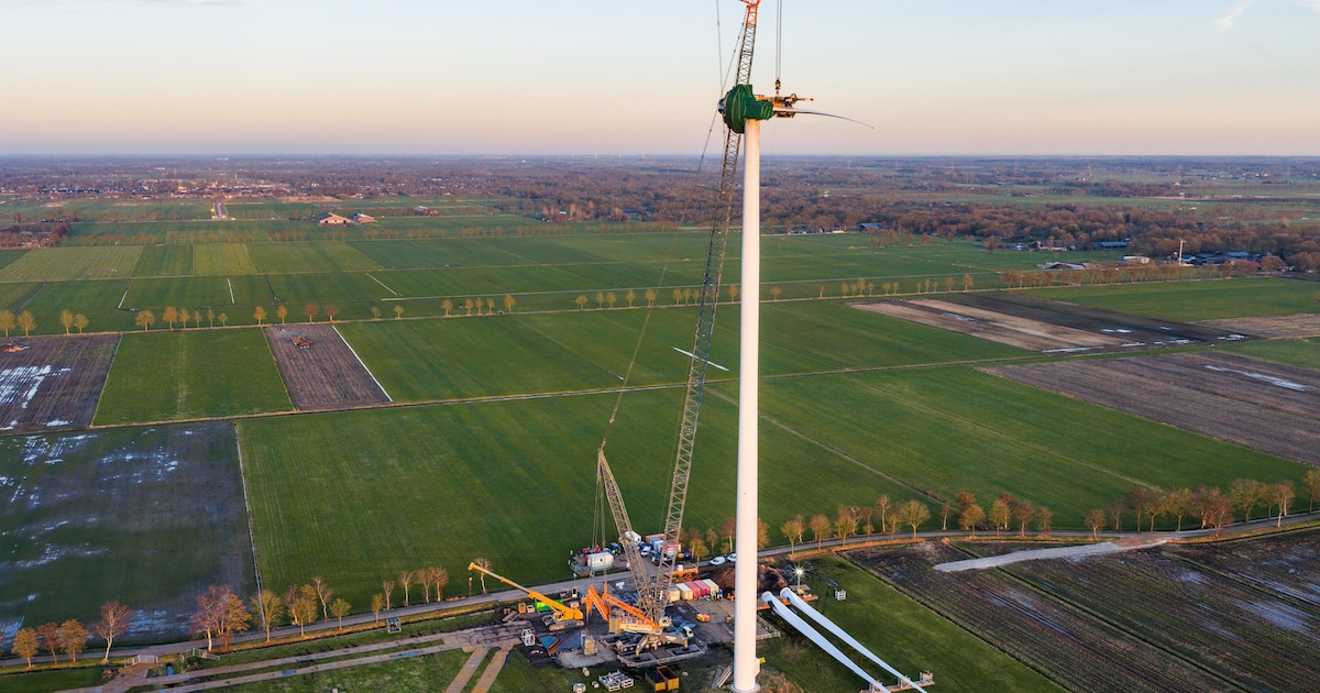 Windmolen Nieuwleusen draait op halve kracht, nieuwe kabels onderweg