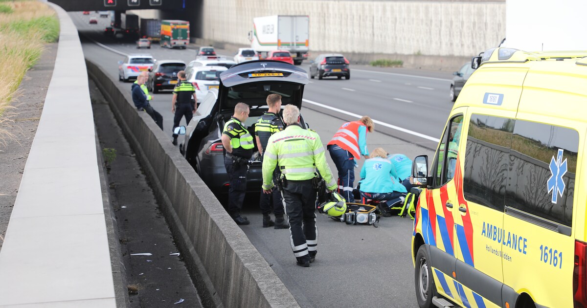 Dodelijk ongeval bij A4 ter hoogte Roelofarendsveen