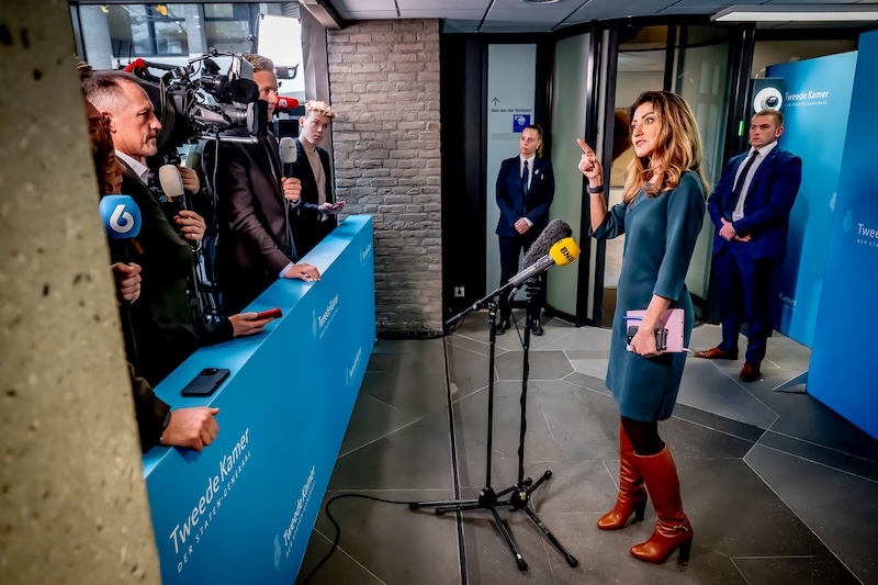 VVD-leider Dilan Yesilgöz wil nog steeds niet met Klaver in zee.