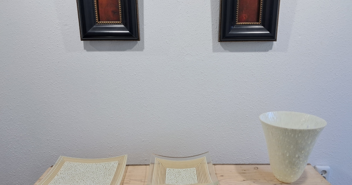 Glaskunstenaar Rinus Rentmeester exposeert in Galerie ’t Kunstuus in Heinkenszand