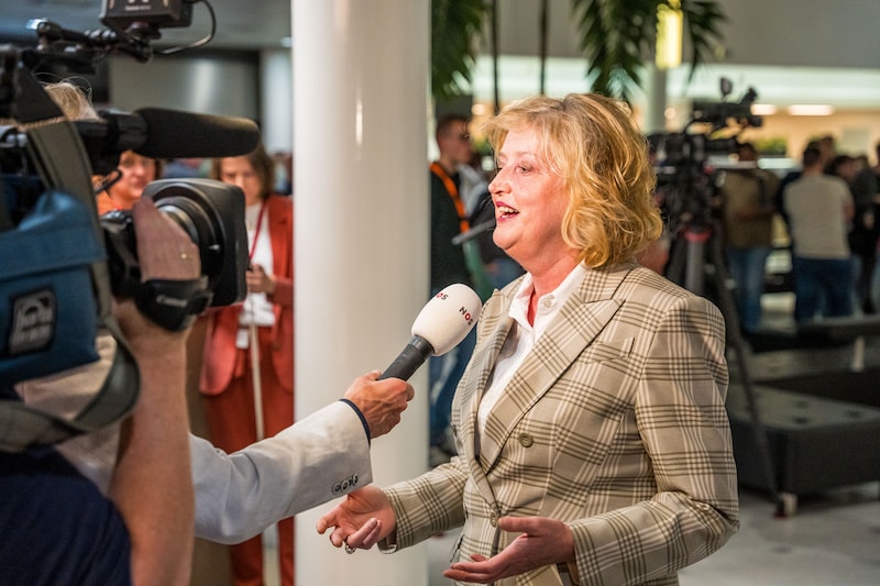 Burgemeester Reinie Melissant.