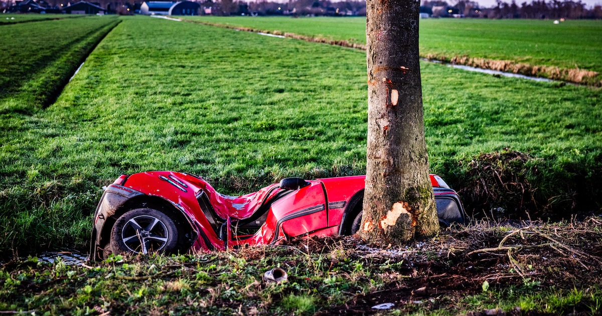 Automobilist (18) overleden na ongeluk in Bleskensgraaf