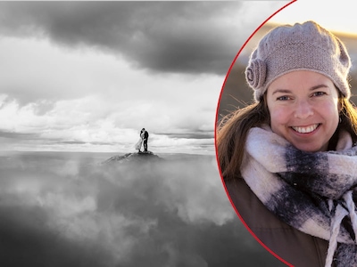 Marije (44) uit Nijverdal emigreerde naar Noorwegen, waar ze nu de mooiste bruidsfoto’s maakt