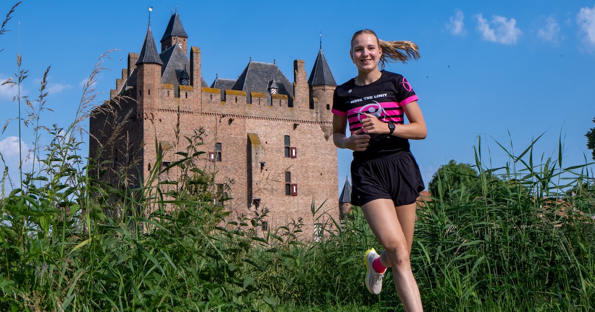 Voetbalster Anne (25) blijkt groot triatlontalent: ‘De winnaar was al omgeroepen, maar toen kwam ik 