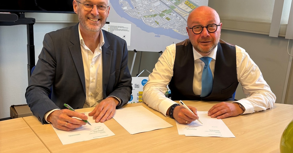 Sliedrecht en Tablis Wonen tekenen overeenkomst voor 58 nieuwe appartementen