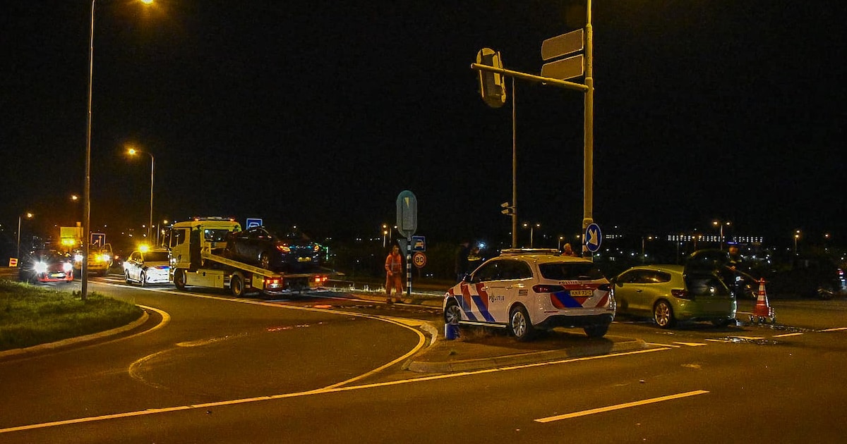 Geen gewonden bij ongeluk aan N508 in Heerhugowaard