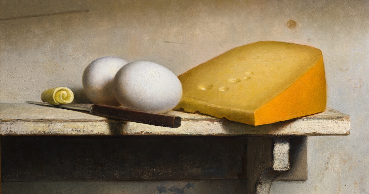 Jos van Riswick houdt jaarlijkse solotentoonstelling met traditionele olieverfschilderijener