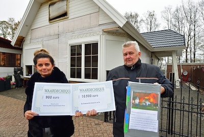 Woonwagenbewoners in het hele land steunen Wouws echtpaar na brand: ‘We hebben echt helemaal niks me