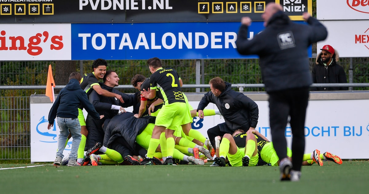 IJsselmeervogels met zege richting derby, Spakenburg speelt gelijk bij regerend kampioen