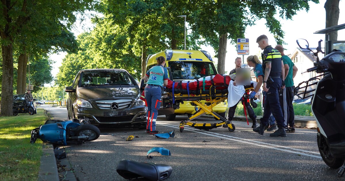 Ongeval met letsel op Sterremos in Bergschenhoek
