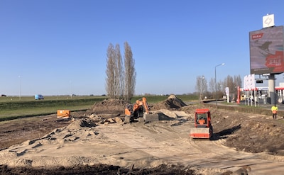 Eerste graafwerk op plek Veghel waar joekel van windmolen komt te staan