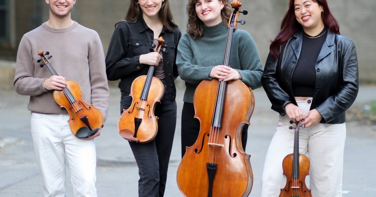 Katarina String Quartet speelt Van Capellenhuis in Capelle