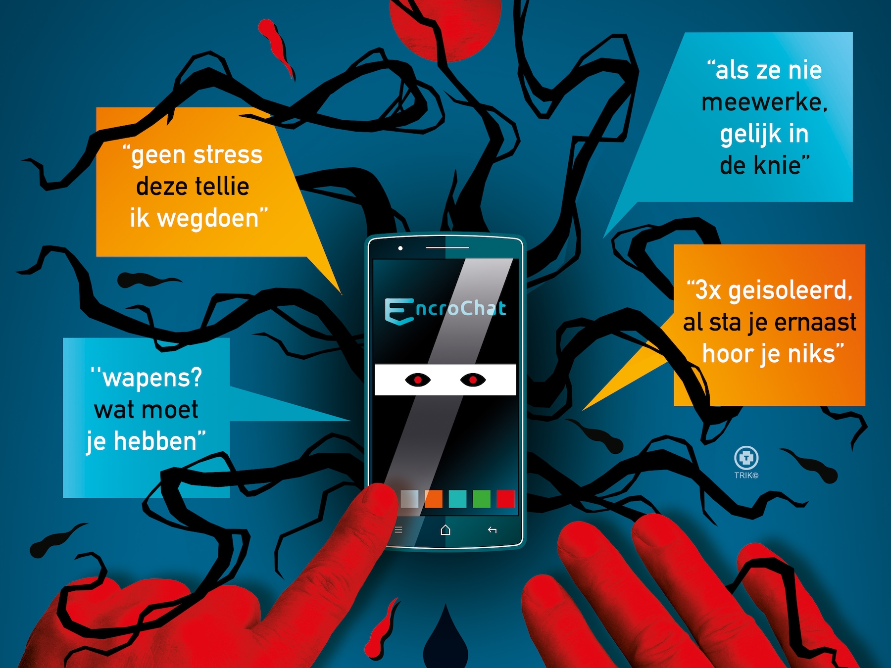 Harde klap voor georganiseerde misdaad: cryptodienst Sky onderuit gehaald |  Binnenland | AD.nl