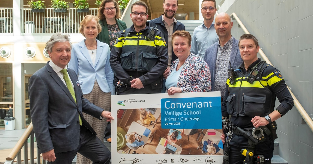 Krimpenerwaard zet in op veilige basisscholen met Convenant Veilige School