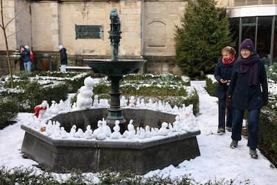 Sneeuwpoppen, sleeritjes en iglo’s: Utrecht in de ban van sneeuw